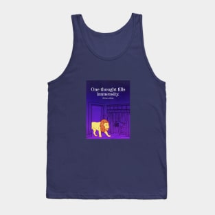 One Thought Fills Immensity Tank Top